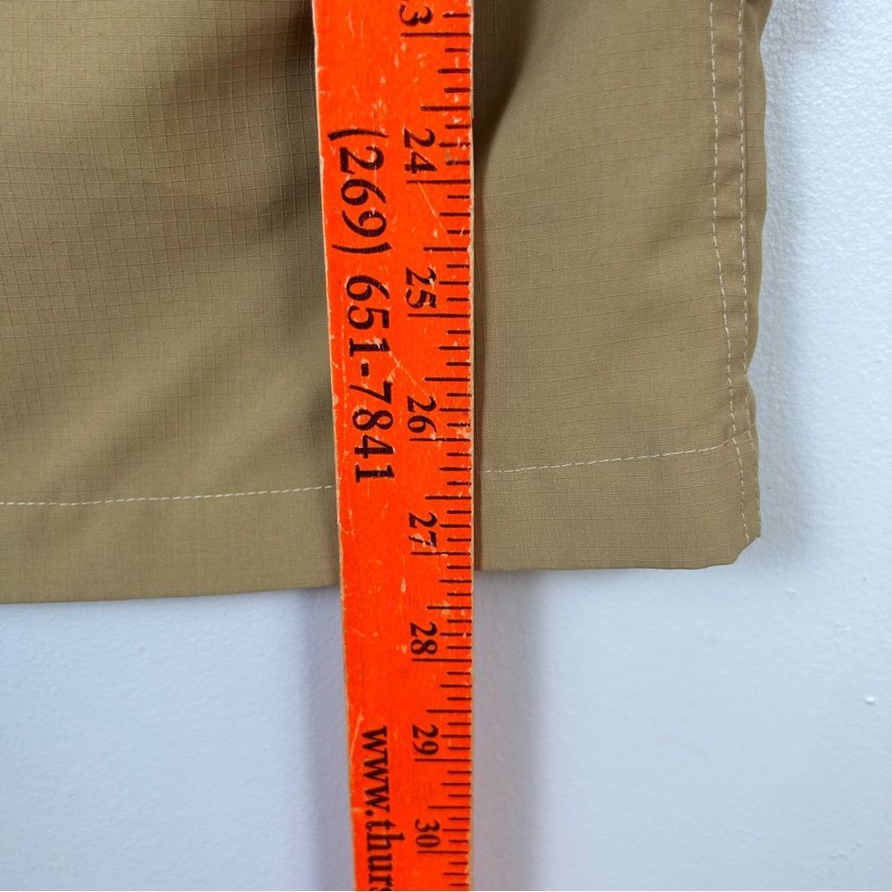 Kuhl Wunderer Short Sleeve Shirt UPF 50 Khaki Outdoors Hiking Fishing Casual M - Picture 11 of 16